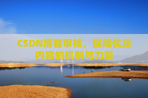CSDN博客审核，保障优质内容的机制与力量